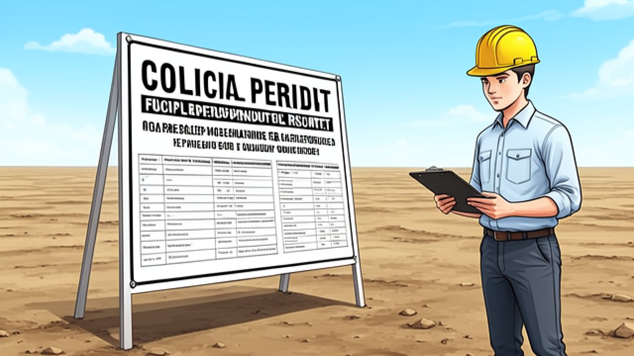 Affichage du permis de construire : tout ce qu’il faut savoir pour lancer sereinement votre maison individuelle