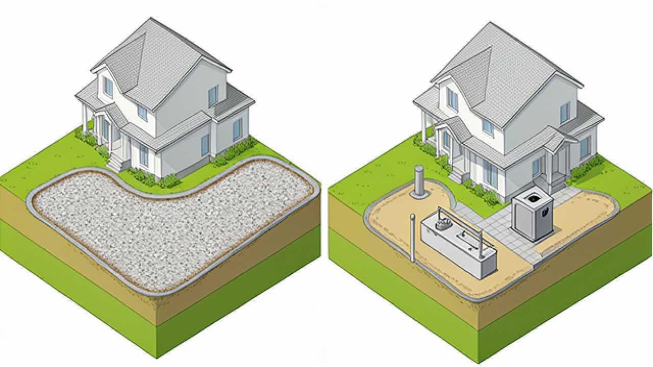 Fosse septique ou micro station : comment choisir pour votre construction de maison individuelle