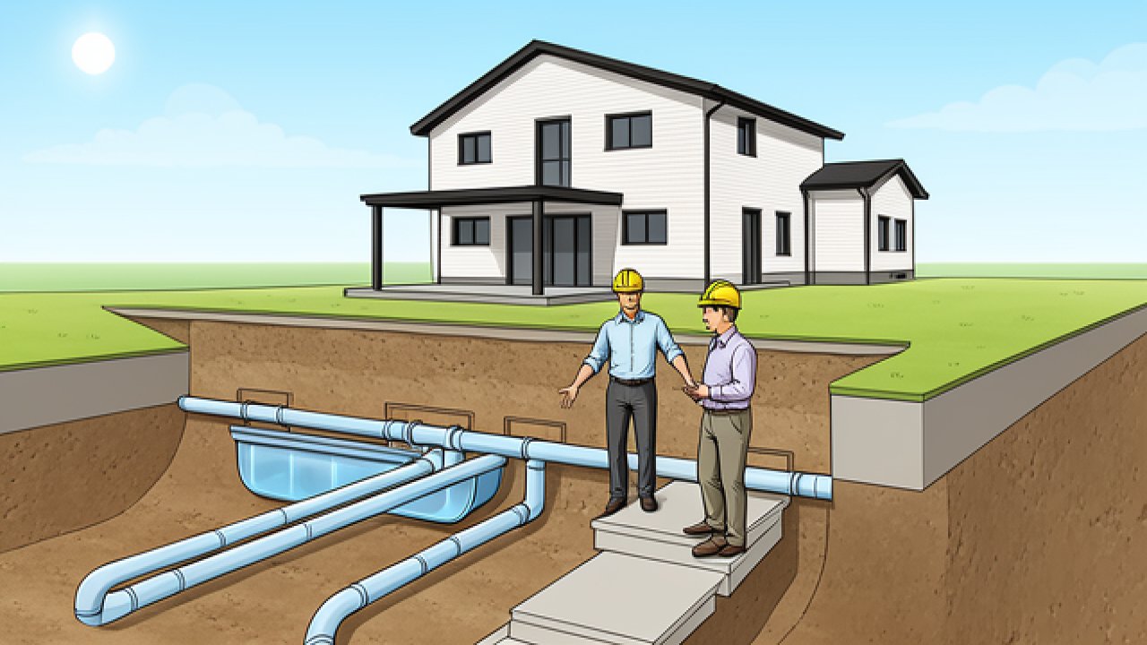 Installation fosse septique : comment bien la prévoir quand vous faites construire votre maison individuelle