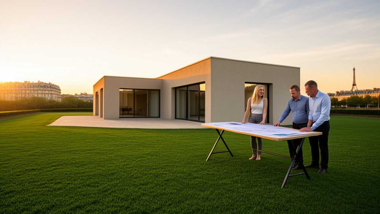 Terrain constructible à vendre autour de Paris : comment bien le choisir pour construire votre maison