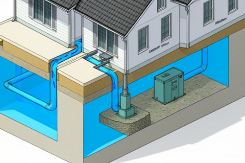 Pompe de relevage fosse septique : bien l’intégrer dans la construction de votre maison individuelle